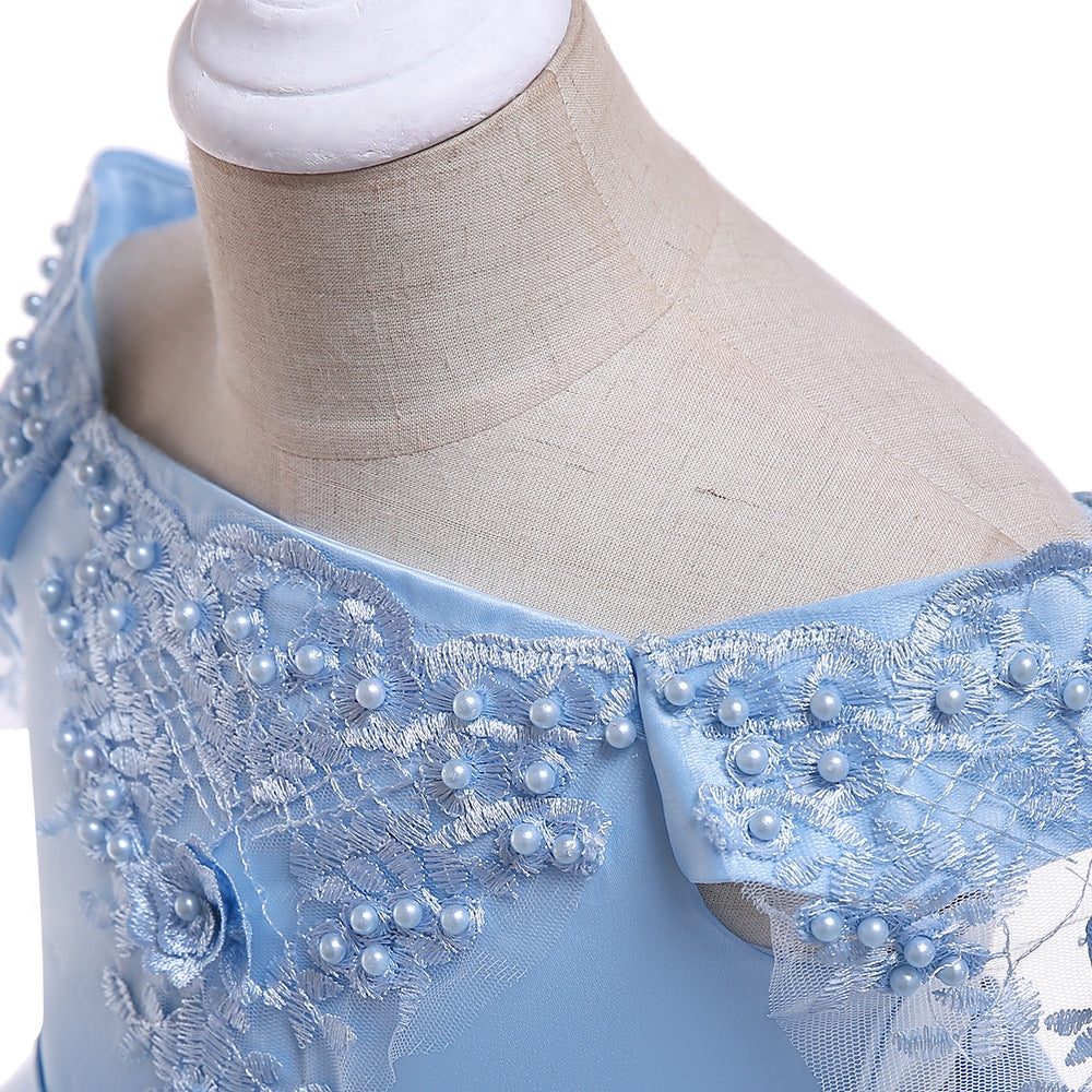 子供ドレス 発表会ドレス オフショルダー 膝丈スカート フォーマル JD0260