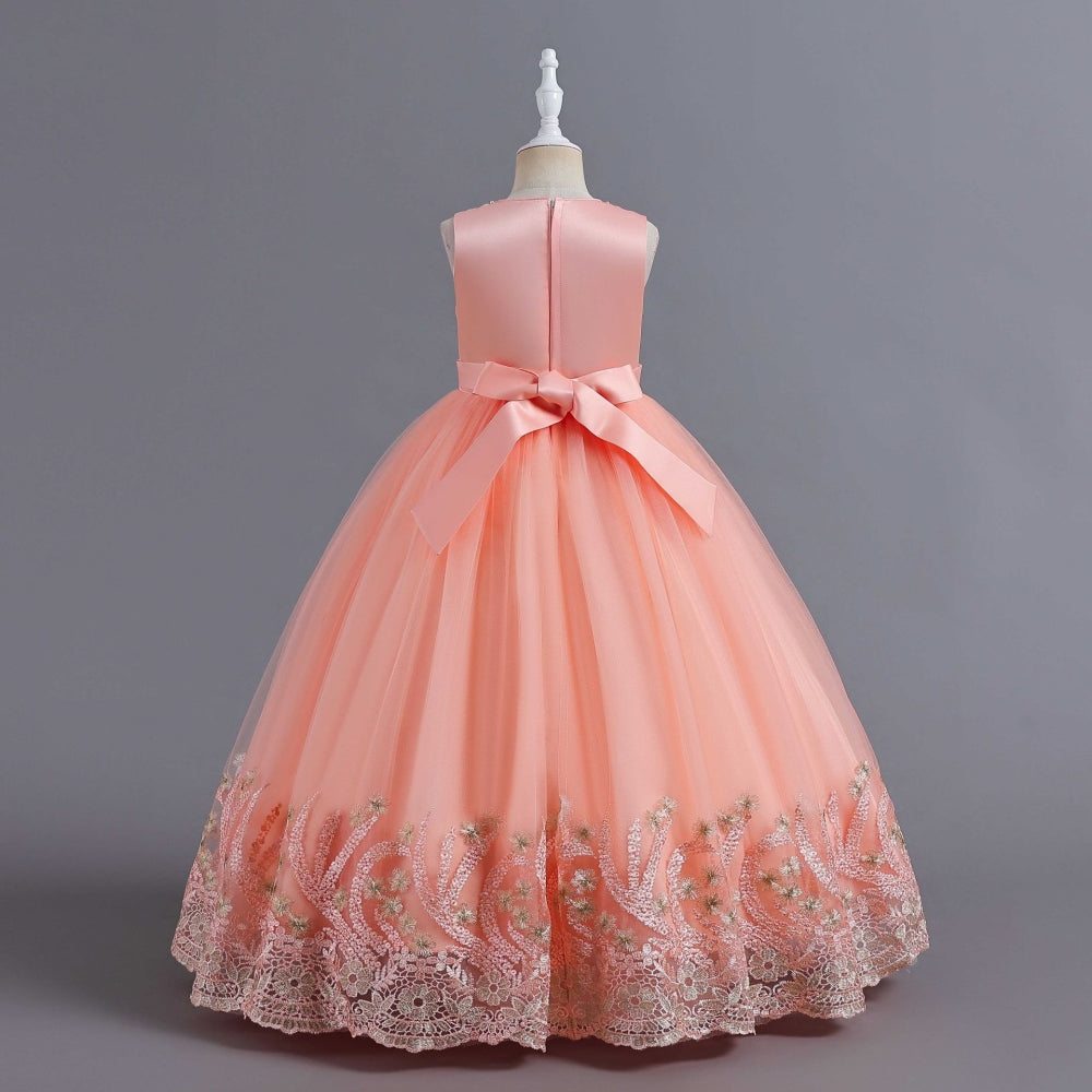 子供ドレス 発表会ドレス ノースリーブ ロングスカート フォーマル JD0261