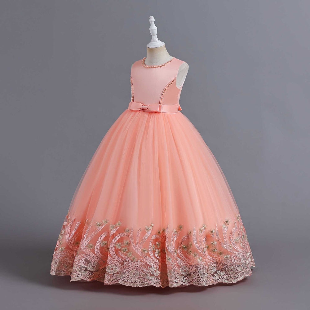 子供ドレス 発表会ドレス ノースリーブ ロングスカート フォーマル JD0261