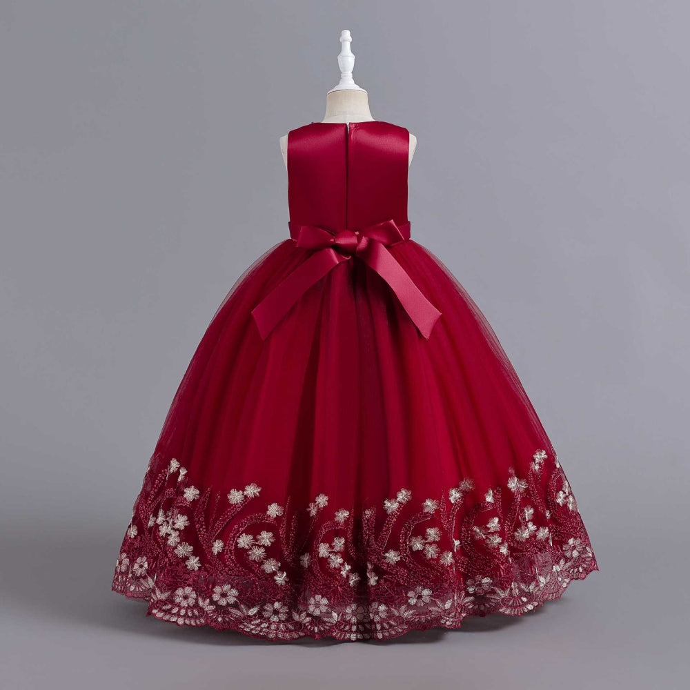 子供ドレス 発表会ドレス ノースリーブ ロングスカート フォーマル JD0261