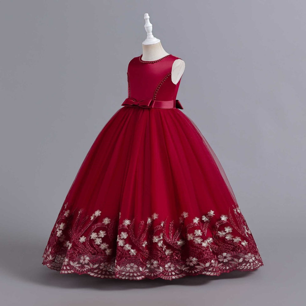 子供ドレス 発表会ドレス ノースリーブ ロングスカート フォーマル JD0261