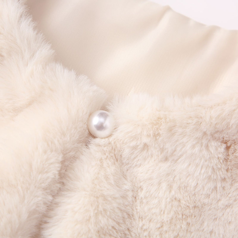 ボレロ 子供 フェィクファー ドレス用品 JZ0001