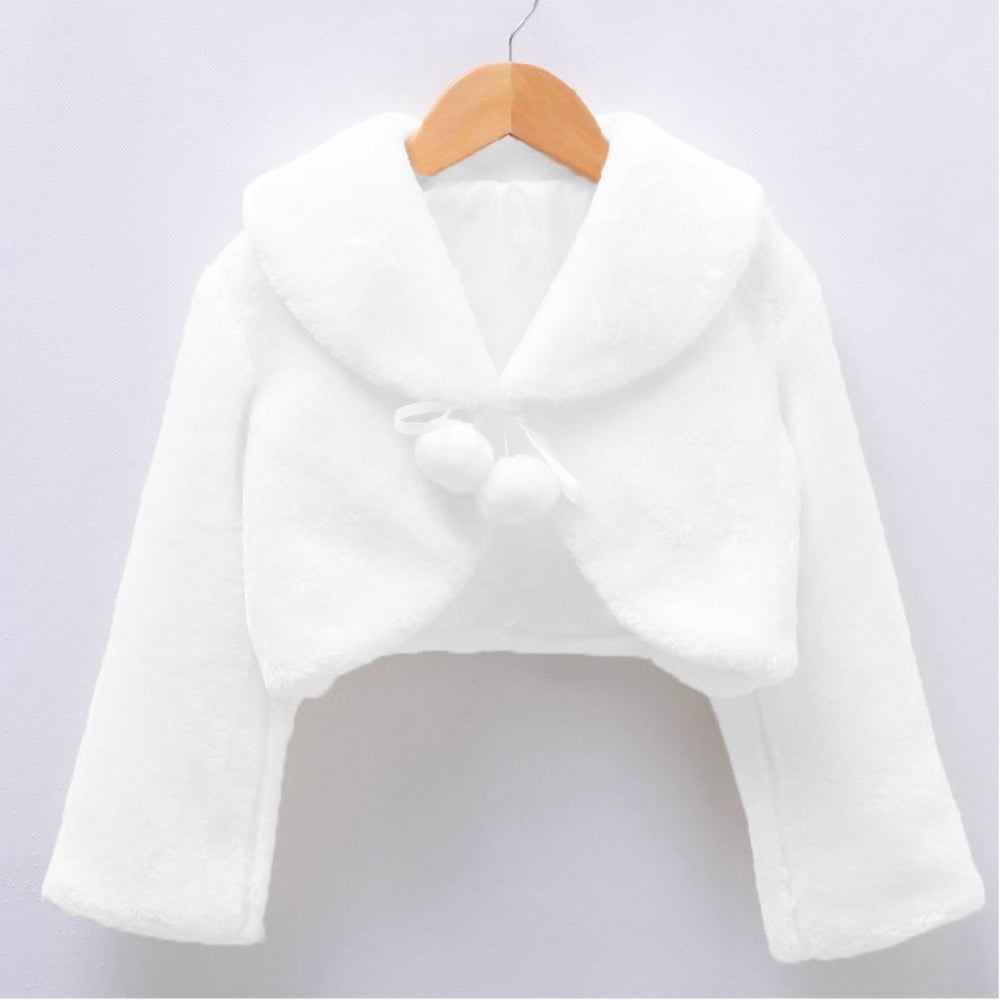 ボレロ 子供 フェィクファー ドレス用品 JZ0002