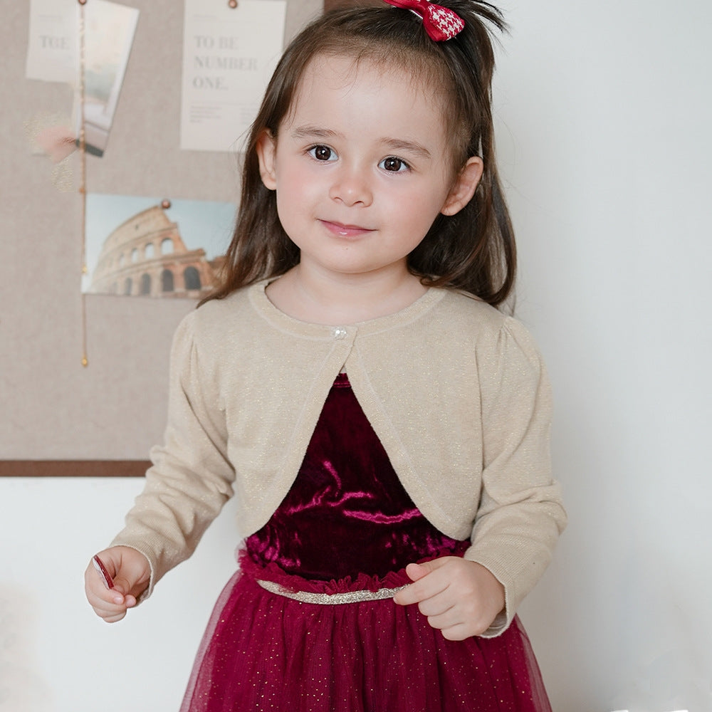 ボレロ 子供 カーディガン ドレス用品 JZ0011