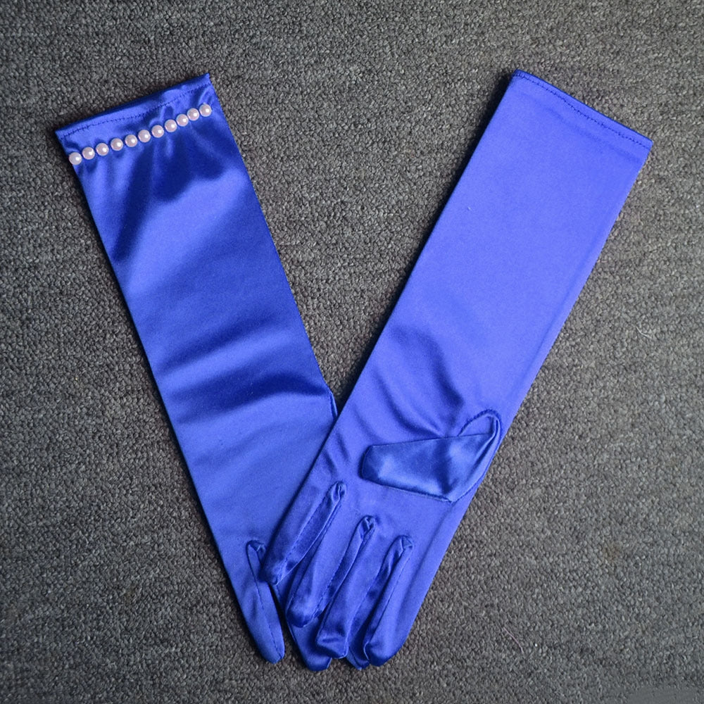 グローブ 子供 フェイクパール 手袋 ドレス用品 JZ0020